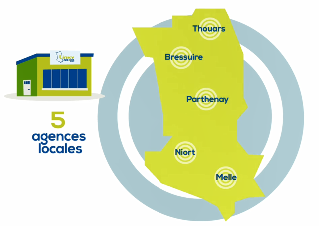 Carte Deux Sèvres